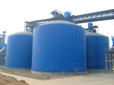 镇沅水泥钢板库改造